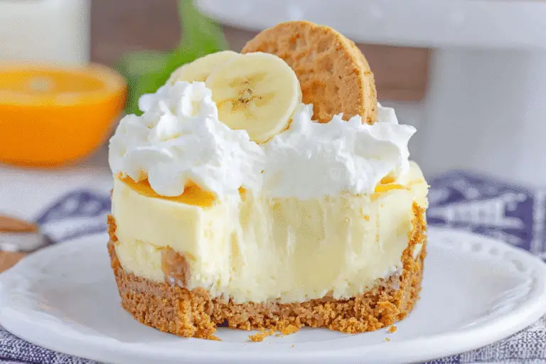 Mini Banana Pudding Cheesecakes Recipe