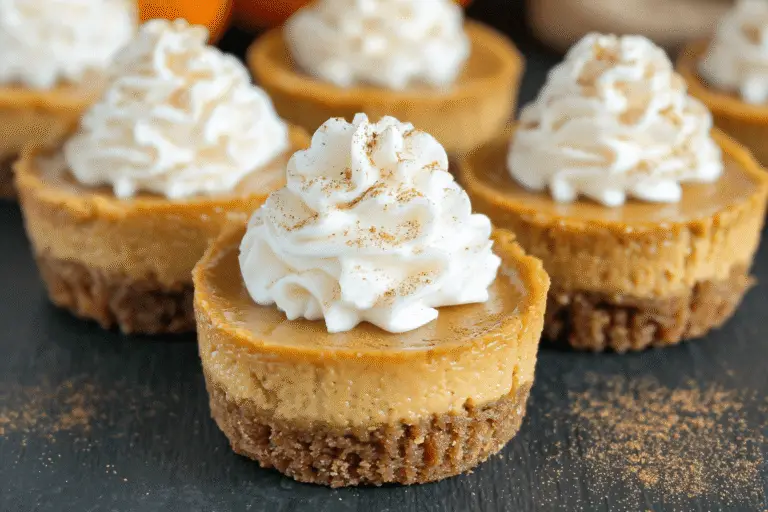 Mini Pumpkin Cheesecakes Recipe