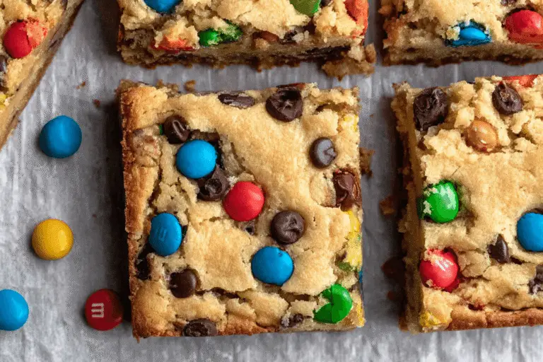 Monster Cookie Bars Recipe
