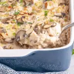 Mushroom Gruyere Chicken And Rice Casserole Recipe