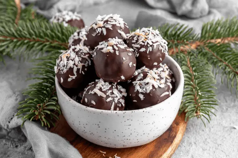No Bake Coconut Cream Balls Recipe
