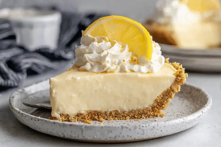 No-Bake Lemon Pie Recipe