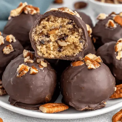 No Bake Pecan Pie Balls Recipe