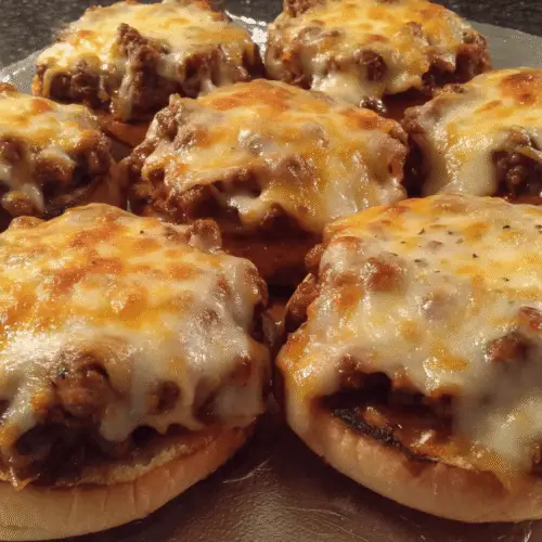 Old School Pizza Burgers Recipe