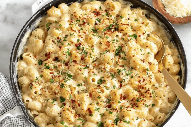 One-Pan Butter Parmesan Pasta Recipe