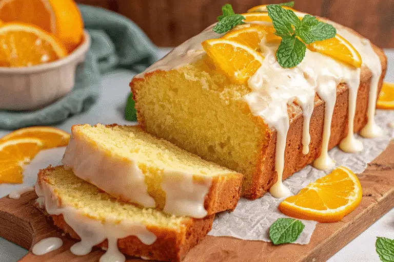 Orange Loaf Cake Recipe