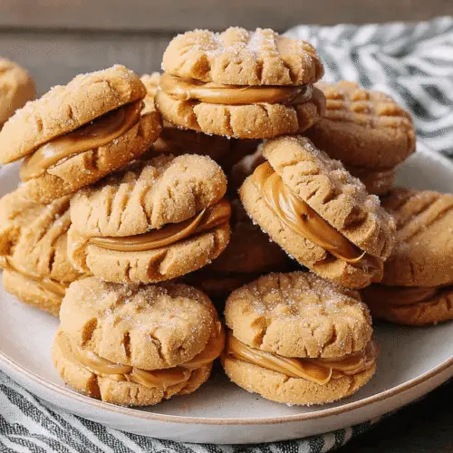 Peanut Butter Sandwich Cookies Recipe
