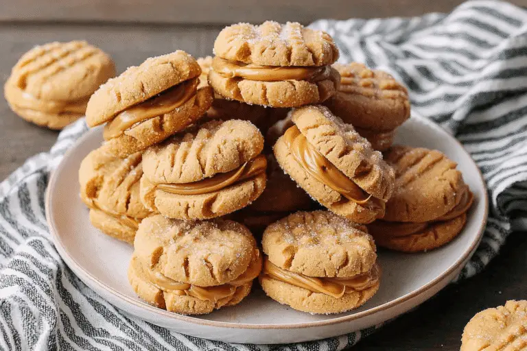 Peanut Butter Sandwich Cookies Recipe