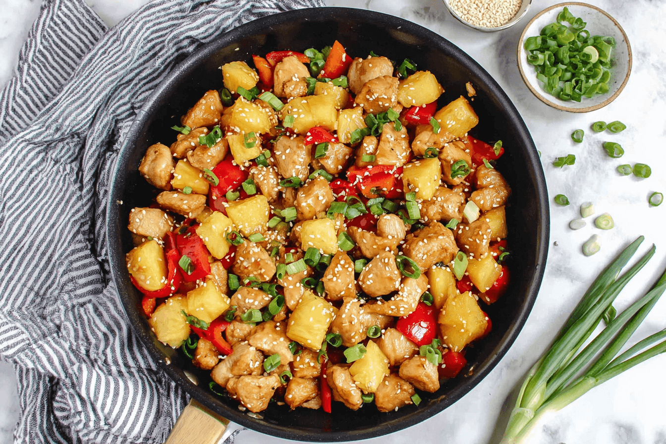 Pineapple Chicken And Rice Recipe