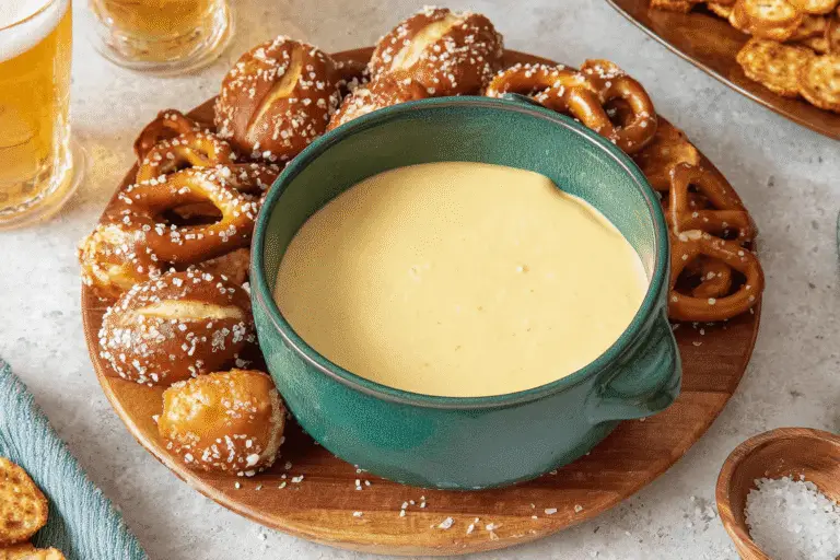 Pretzel Beer Cheese Dip Recipe
