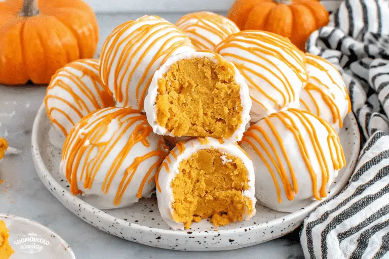 Pumpkin Cheesecake Truffles Recipe