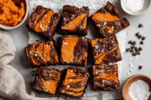 Pumpkin Cream Cheese Brownies