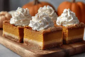 Pumpkin Pie Bars