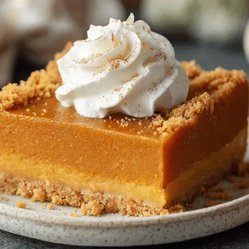 Pumpkin Pie Bars Recipe