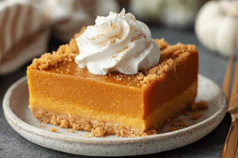 Pumpkin Pie Bars Recipe