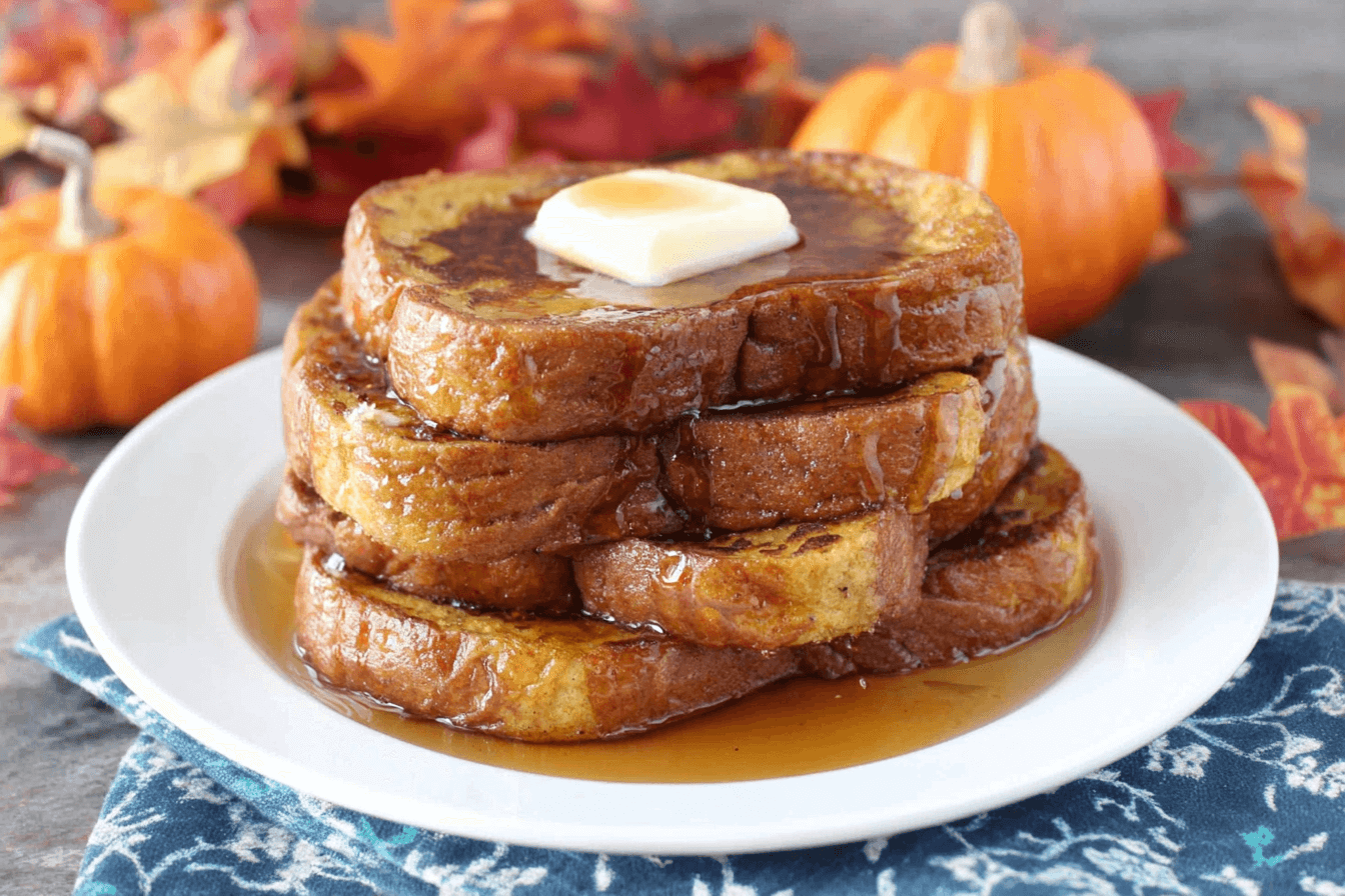 Pumpkin Pie French Toast Recipe