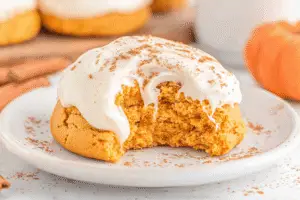 Pumpkin Spice Cake Cookies
