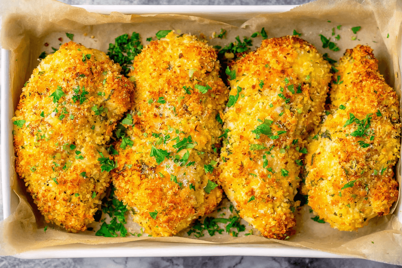Ranch Parmesan Chicken Recipe