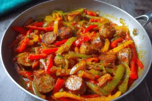 Sausage and Pepper Skillet