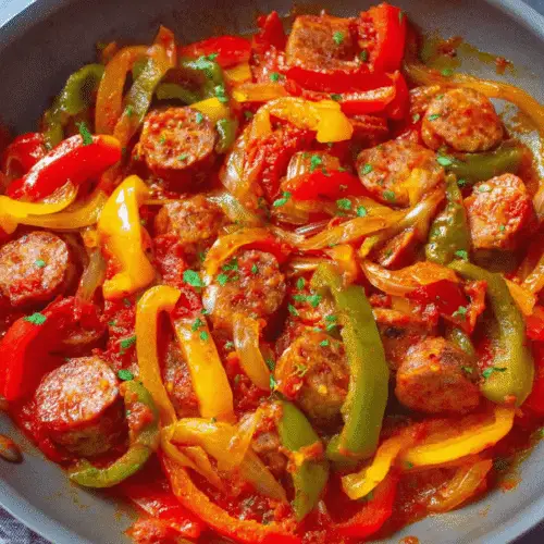 Sausage and Pepper Skillet Recipe