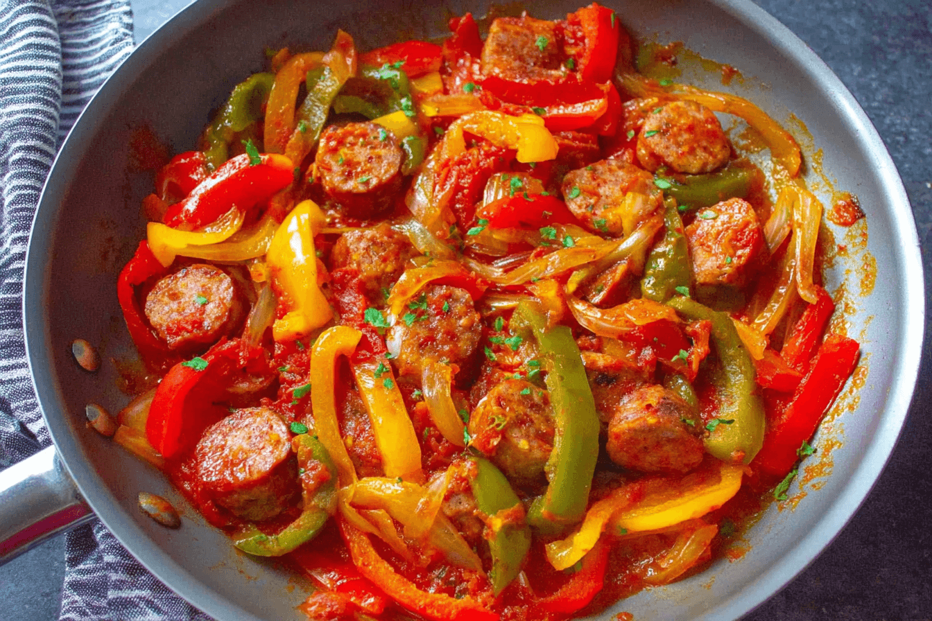 Sausage and Pepper Skillet Recipe