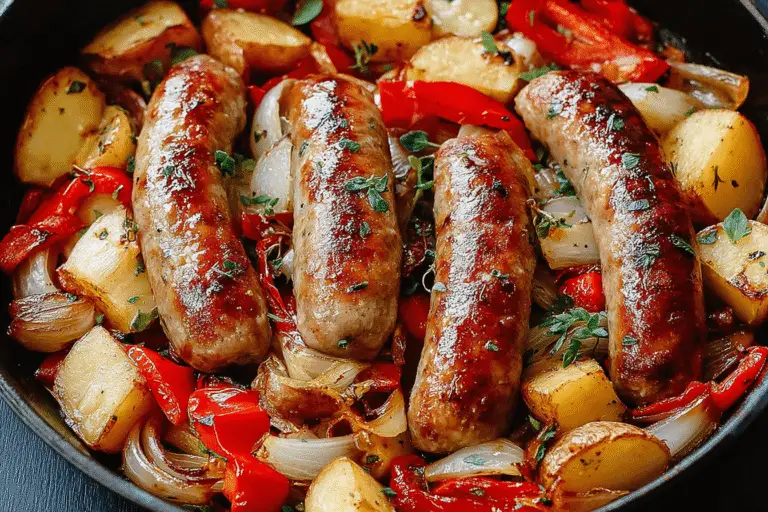 Sausage and Potato Bake Recipe