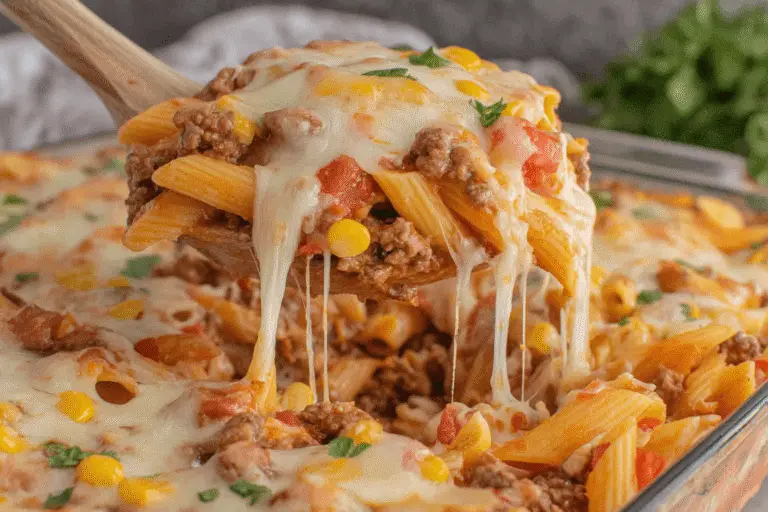 Sloppy Joe Pasta Bake Recipe