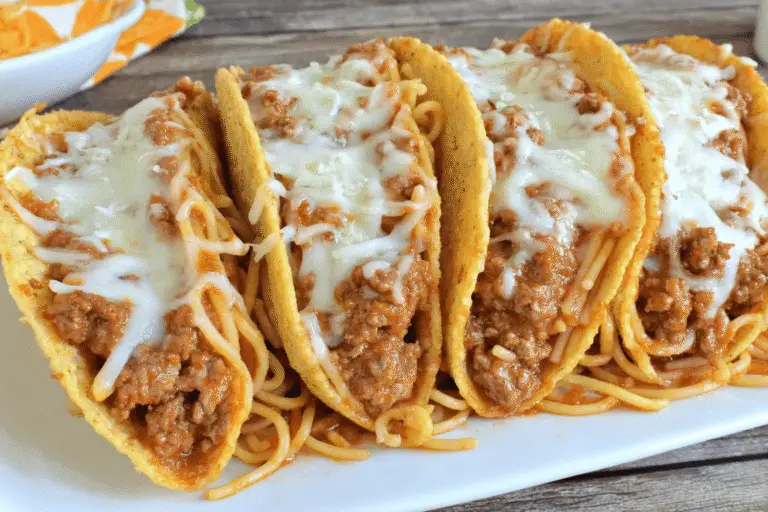 Spaghetti Tacos Recipe