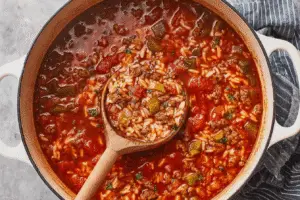 Stuffed Bell Pepper Soup