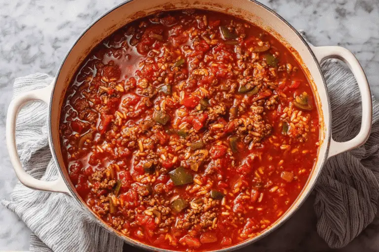 Stuffed Bell Pepper Soup Recipe