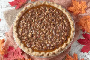 Sweet Potato Pie With Pecan Praline Crunch