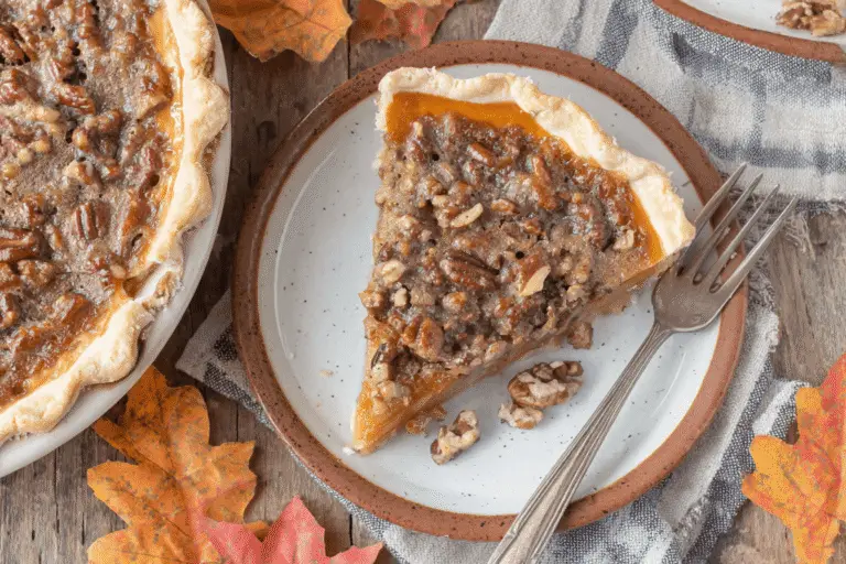 Sweet Potato Pie With Pecan Praline Crunch Recipe