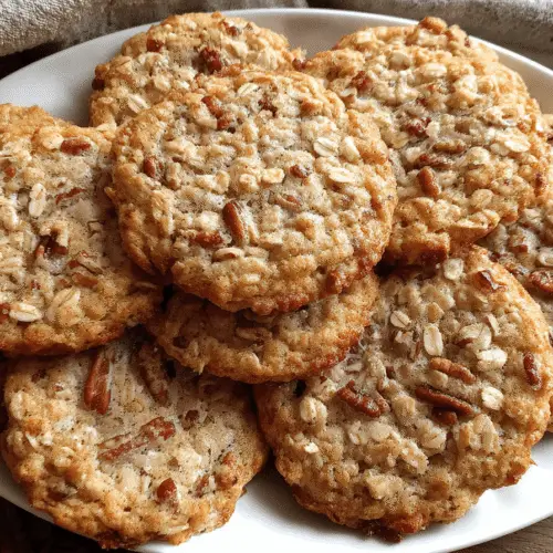 Toasted Pecan Oatmeal Cookies Recipe