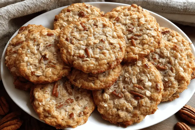 Toasted Pecan Oatmeal Cookies Recipe