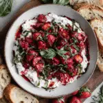 Whipped Feta With Roasted Strawberries Recipe