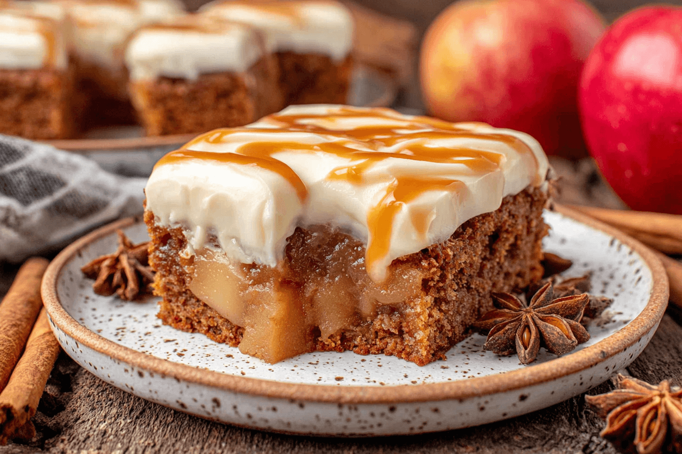 Apple Cider Cake with Cream Cheese Frosting Recipe
