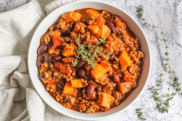 Apple Sage Turkey Chili Recipe