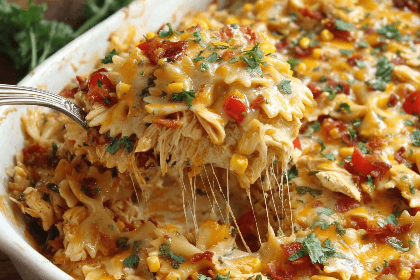BBQ Ranch Chicken Casserole Recipe