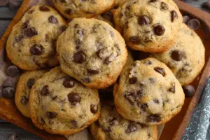 Banana Chocolate Chip Cookies
