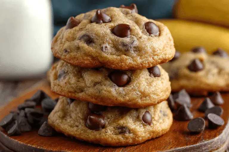 Banana Chocolate Chip Cookies Recipe