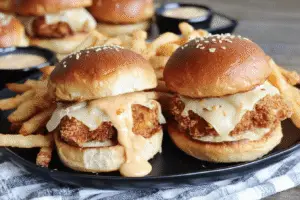 Bang Bang Chicken Sliders