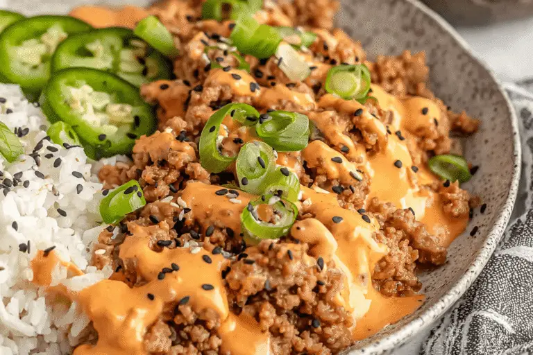 Bang Bang Turkey Rice Bowl Recipe