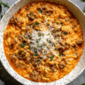 Beef Orzo Recipe With A Tomato Cream Sauce Recipe