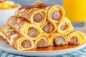 Breakfast Pigs In A Blanket