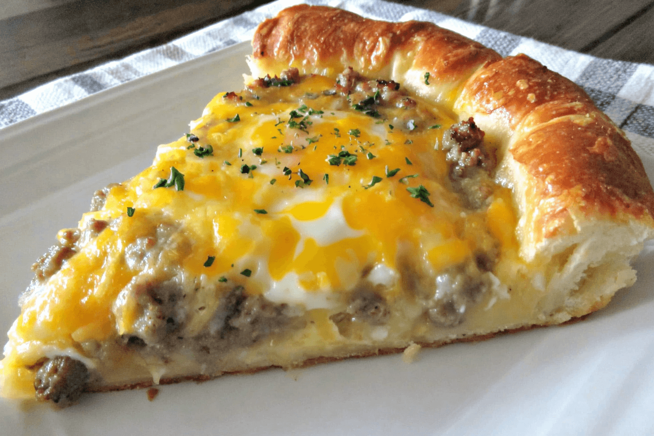 Breakfast Pizza with Sausage Gravy Recipe