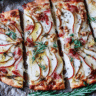 Brie and Pear Flatbread Recipe