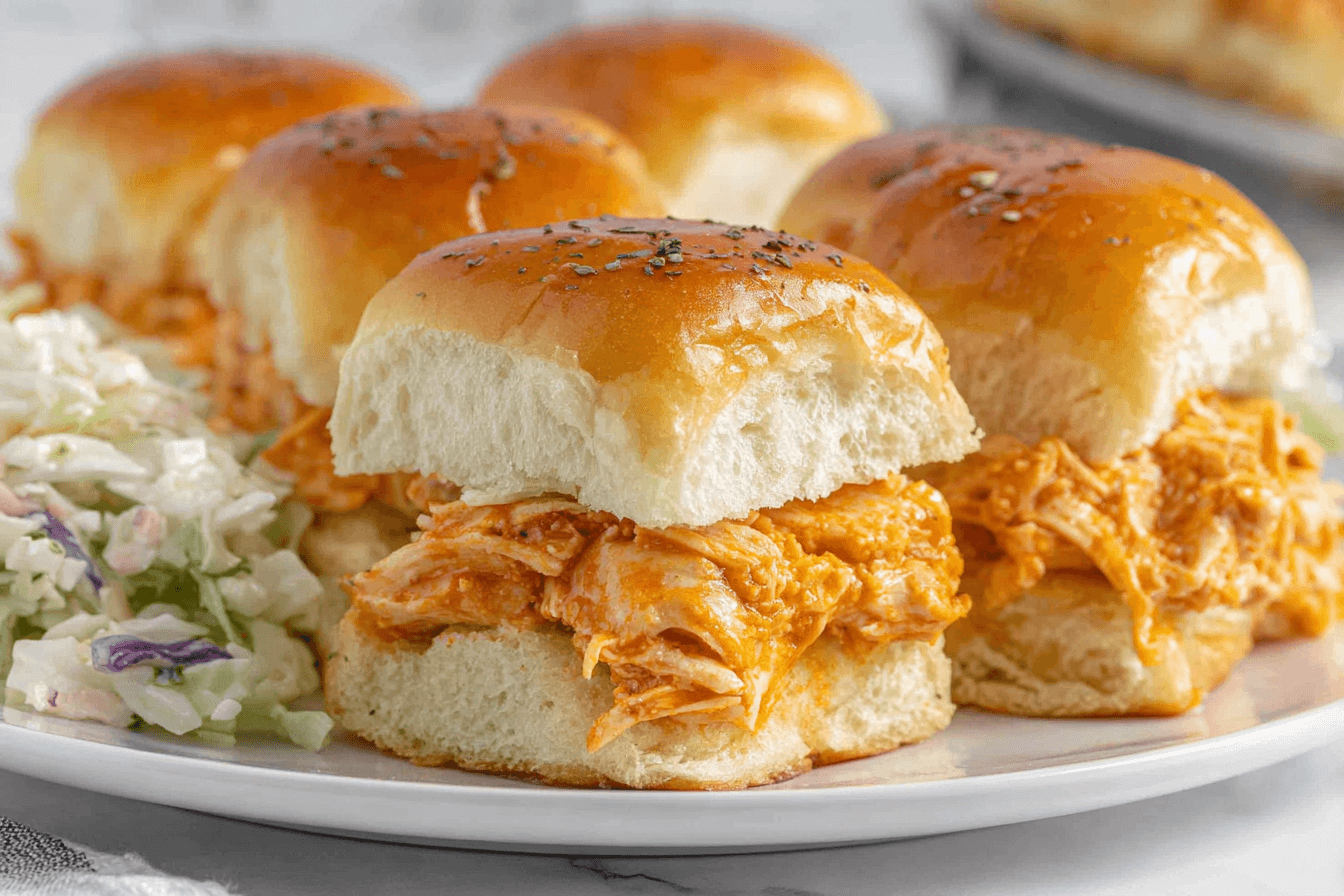 Buffalo Chicken Sliders Recipe