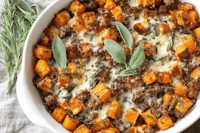 Butternut Squash and Apple Casserole Recipe