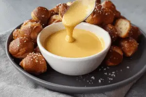 Cheddar Pretzel Oktoberfest Dip