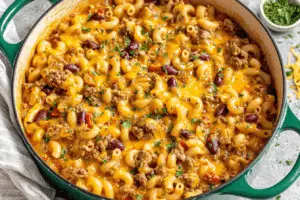 Cheesy Beef Chili